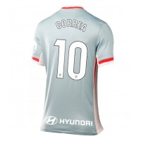 Camiseta Atletico Madrid Angel Correa #10 Segunda Equipación Replica 2024-25 para mujer mangas cortas